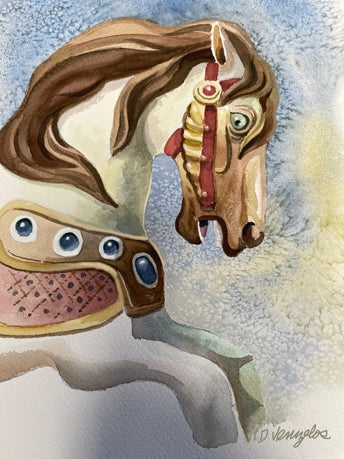 Carousel Horse No #4 (Original)