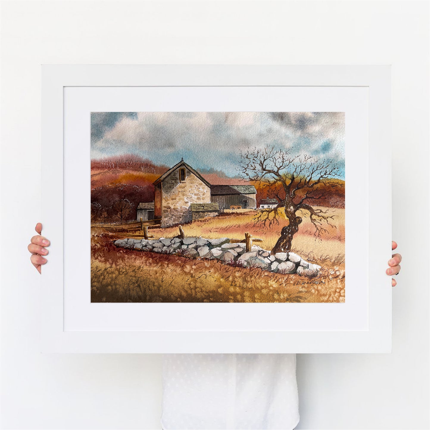 Autum Barn (Original)
