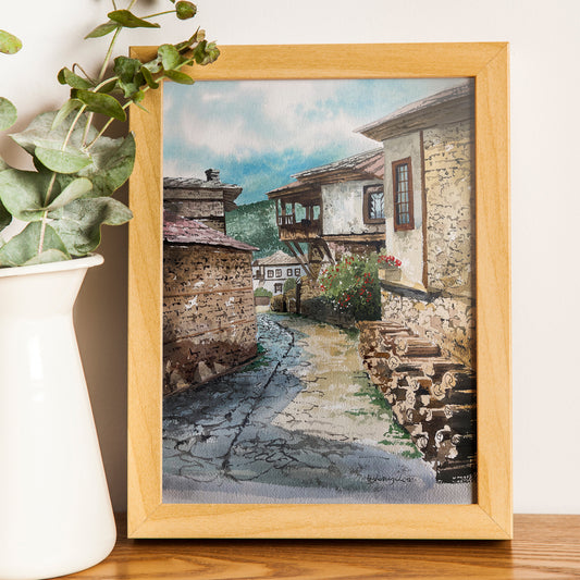 Italy Wood Pile (Original)