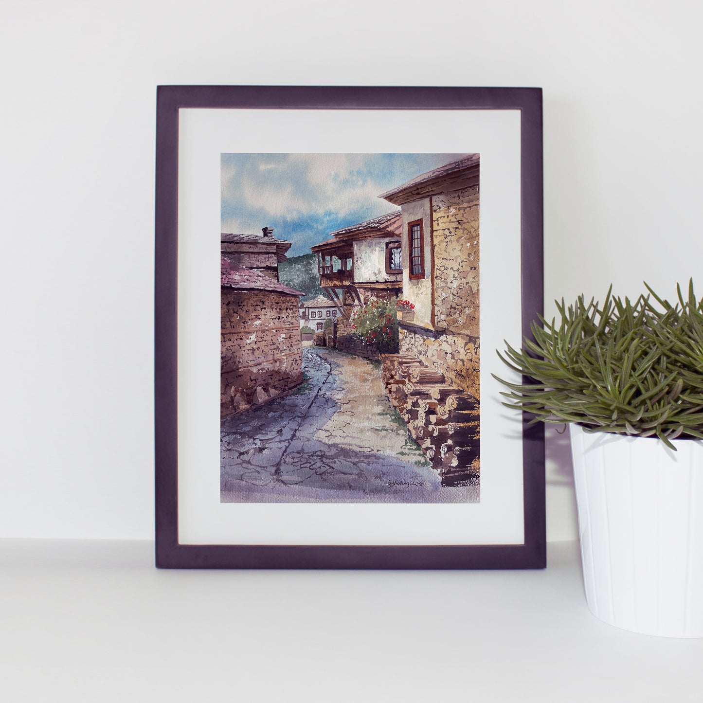 Italy Wood Pile (Original)