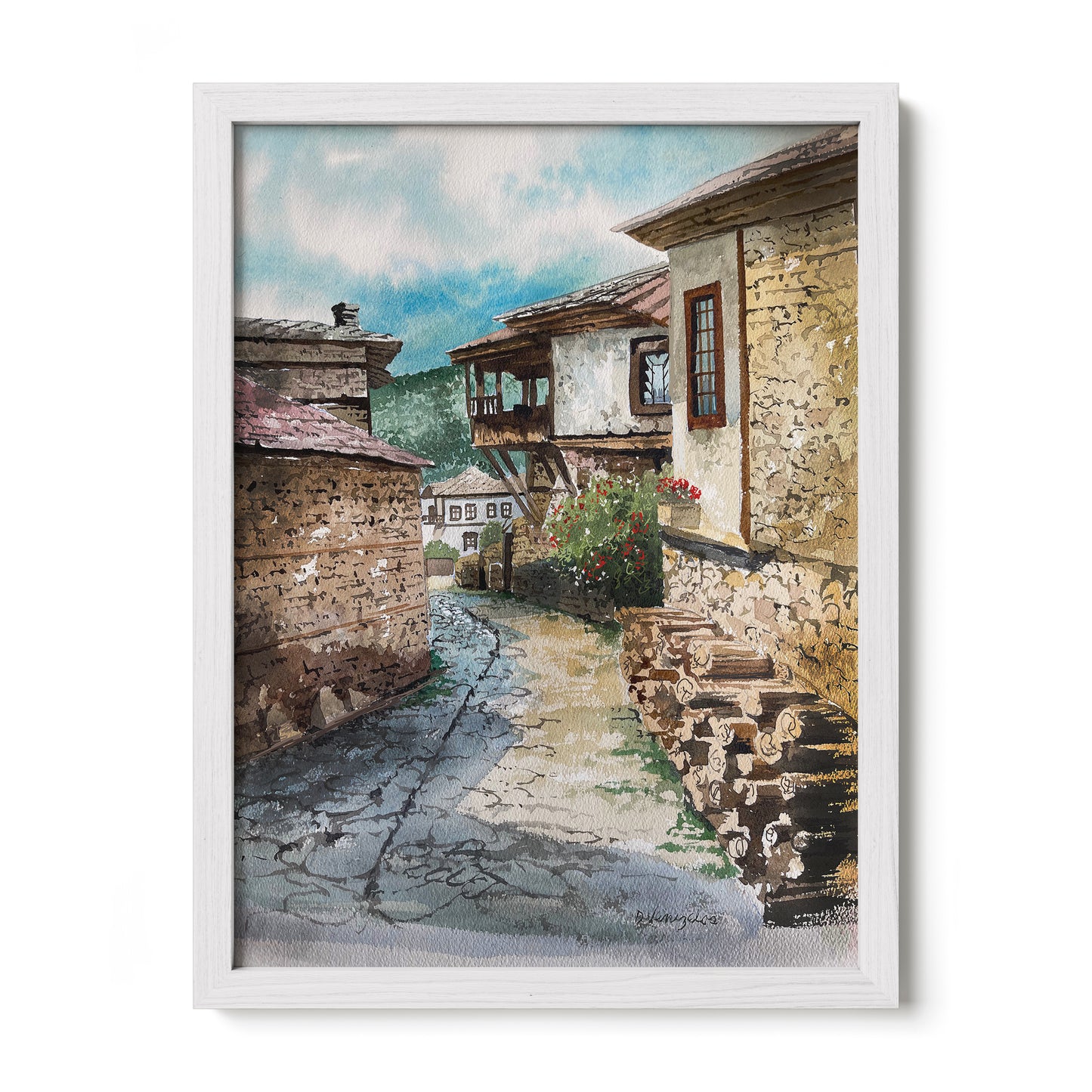 Italy Wood Pile (Original)