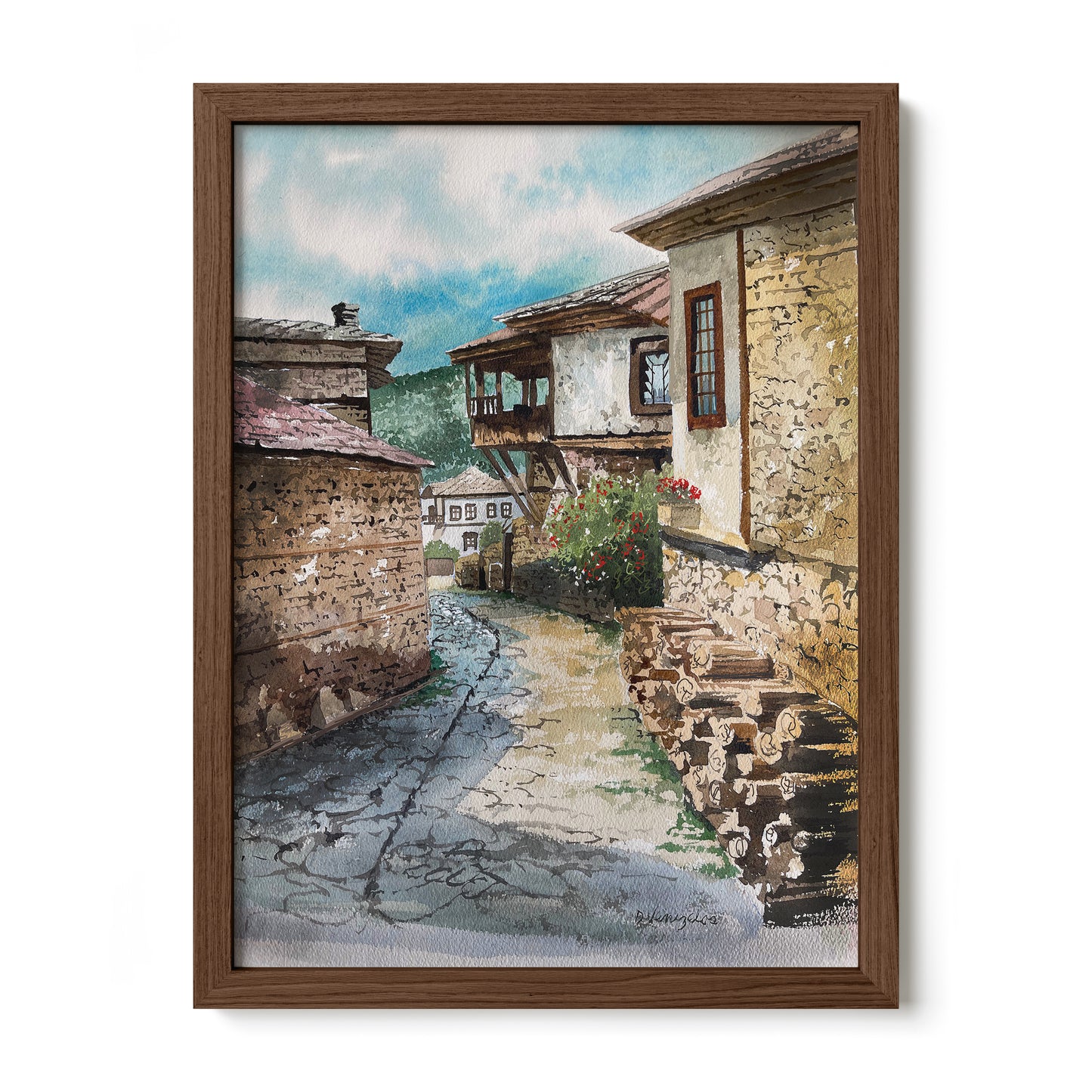 Italy Wood Pile (Original)